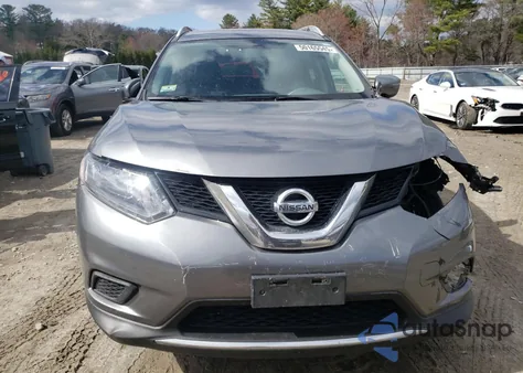 2016 Nissan Rogue S from USA, damaged, VIN KNMAT2MV5GP595880